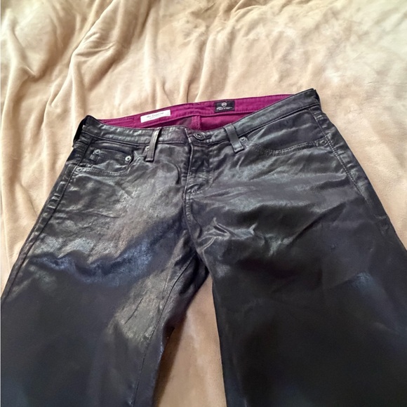 AG Adriano Goldschmied Black Leggings Jeans 28 - Picture 2 of 5